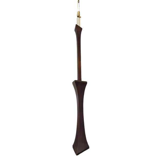 2000 - 2009 Rose Tarlow Melrose House Modern Ebonized Floor Lamp For Sale - Image 5 of 5