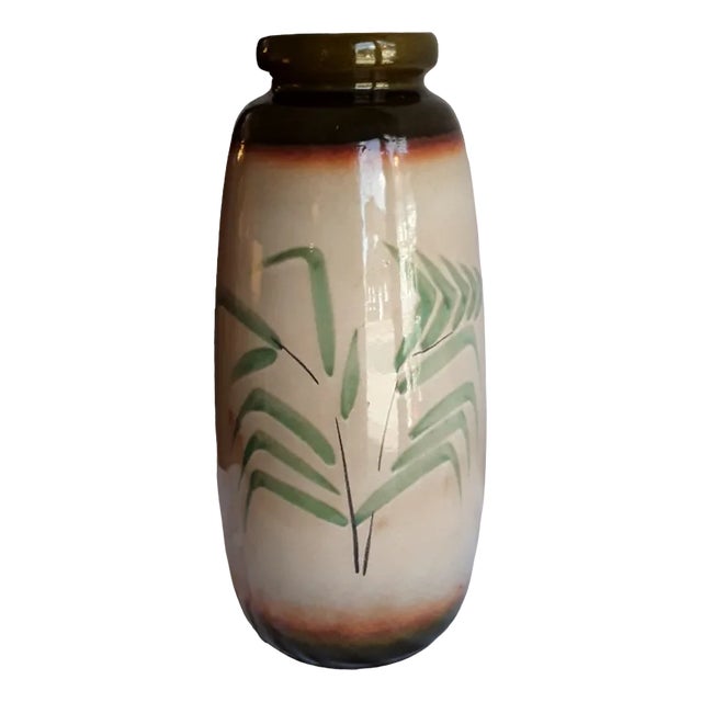 Vintage German Ceramic Vase, 1970s For Sale