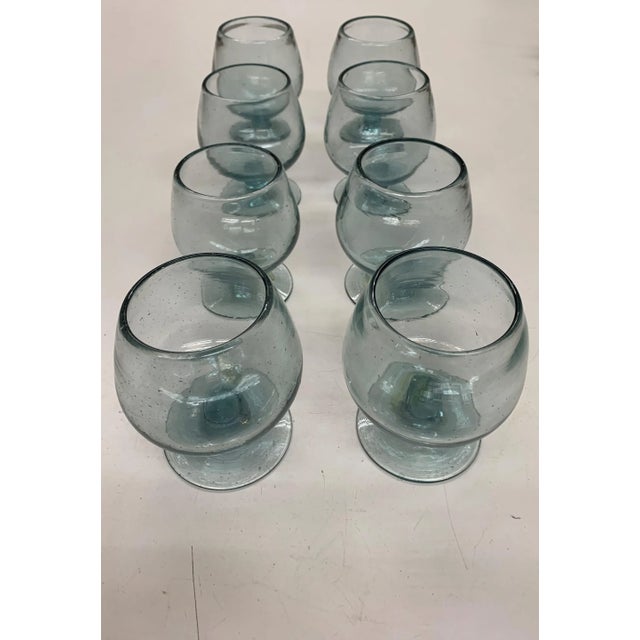 Vintage Clear Brandy Glasses - Set of 12 For Sale - Image 11 of 11