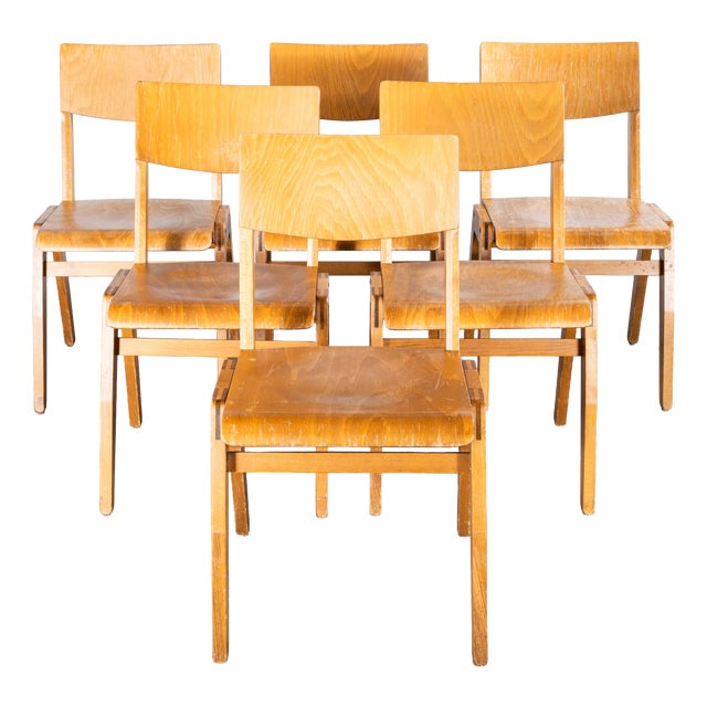 Stacking Dining Chairs from Casala, 1970s, Set of 6 For Sale