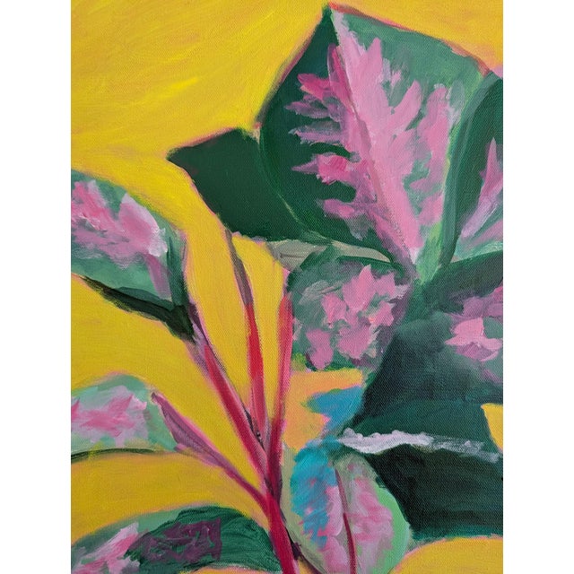 Still Life Vase Fruit Plant Contemporary Oil on Canvas Original - 30x40" by artist Paul Scaturro (b.1961) While he is...