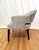 Kravet Alexander chair designed by Michael Berman, featuring a refined and sculptural silhouette with softly curved arms...