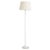 White Floor Lamp with Marble Base by Eichholtz For Sale - Image 4 of 8