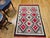 Vintage Native American Navajo Rug, Wool & Cotton, Geometric Eye Dazzler Pattern, 3x5 For Sale - Image 4 of 13
