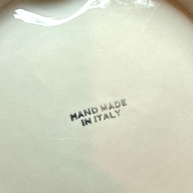 1970s Rare Vintage Italian Hand-Made Coastal Seafood Serving Bowl, Lobster & Shell Motif For Sale - Image 4 of 6