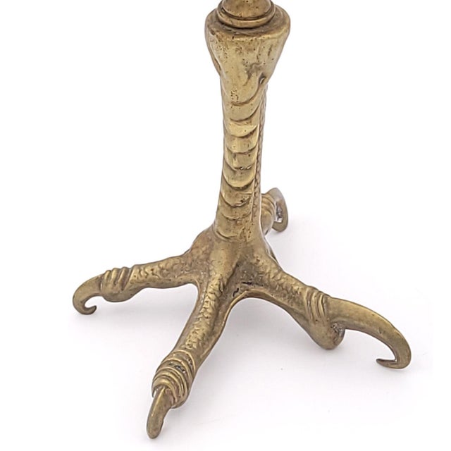 Brass Brass Victorian Oil Lamp, England Circa 1880 For Sale - Image 8 of 10