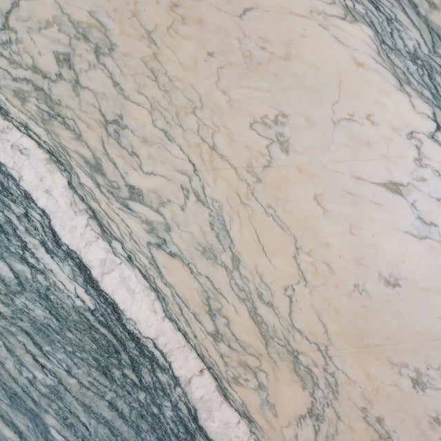 Stone Mid 20th Century Eye-Shaped Marble Coffee Table For Sale - Image 7 of 10