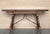 20th Century Spanish Console Fold Out Table with Iron Stretcher For Sale - Image 17 of 18