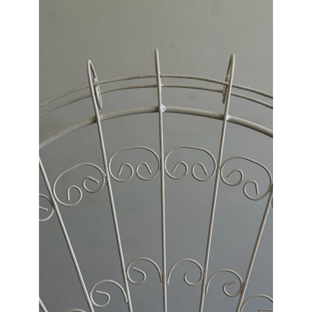 Mid-Century Modern 1970s Salterini Style Iron Peacock Rocking Chair For Sale - Image 3 of 18