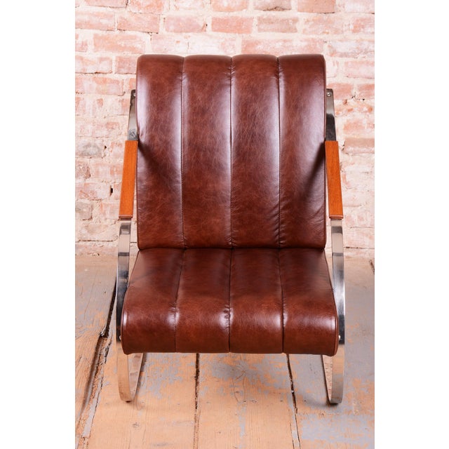 Bauhaus Chairs in Leather and Steel, 1920s, Set of 2 For Sale - Image 12 of 16