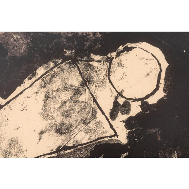 Paper Marino Marini L’Attesa (The Wait) 1965 Color Lithograph on Paper 35/60 Abstract For Sale - Image 7 of 8