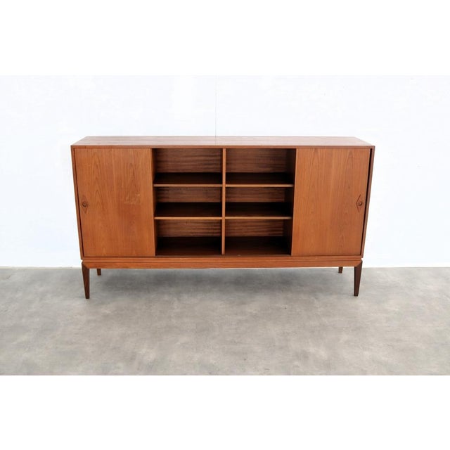 Mid-Century Modern Vintage Danish Teak Sideboard, 1960s For Sale - Image 3 of 11