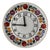 Vintage Hungarian Wall Clock, 1970s For Sale