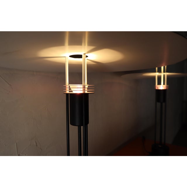 1980s Space Age 3-Line Series Table Lamps by Frandsen - A Pair For Sale - Image 5 of 10
