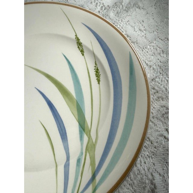 2000 - 2009 Villeroy & Boch 1748 Switch Beach-House Wind Dinner Plate For Sale - Image 5 of 6