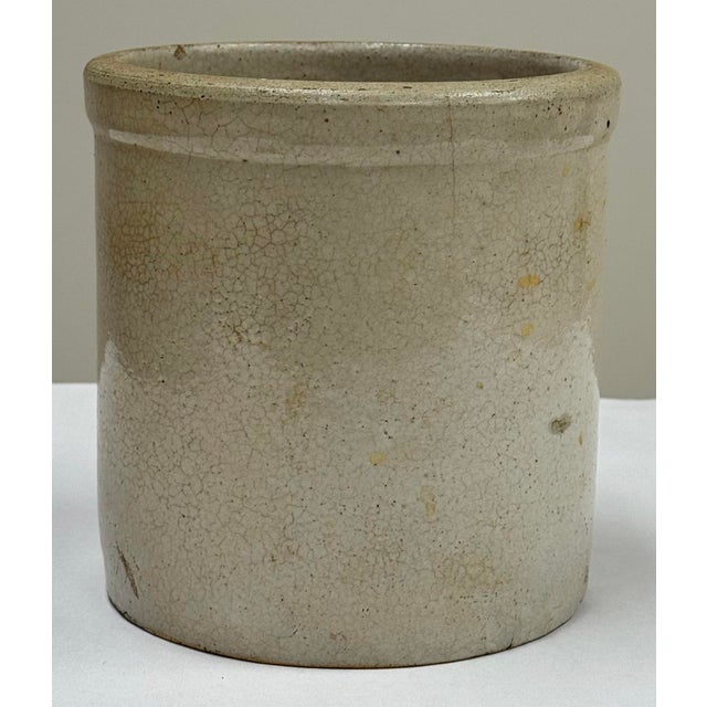 Late 19th Century Handmade Antique Crock Vessel For Sale - Image 5 of 8