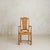 French Wood + Rush Armchair in Style of Francis Jourdain, 1950s - 2 Available For Sale - Image 4 of 11