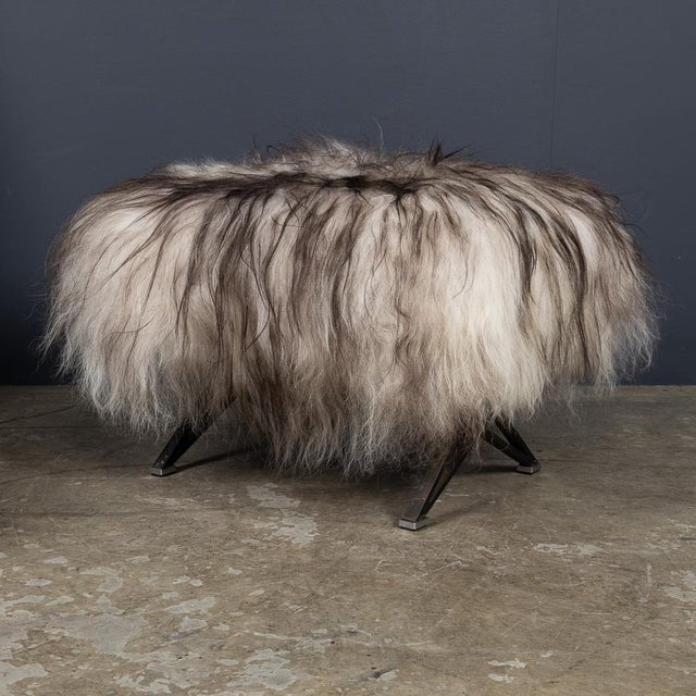 Vintage Spa Lounge Chair and Pouf by Osvaldo Borsani for Tecno, 1950, Set of 2 For Sale - Image 12 of 18