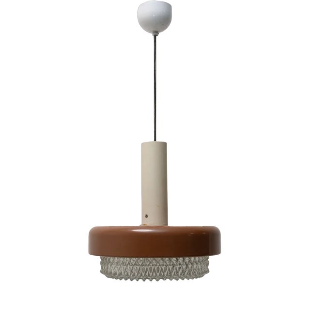 Mid-Century Hanging Lamp, Czechoslovakia, 1970s For Sale