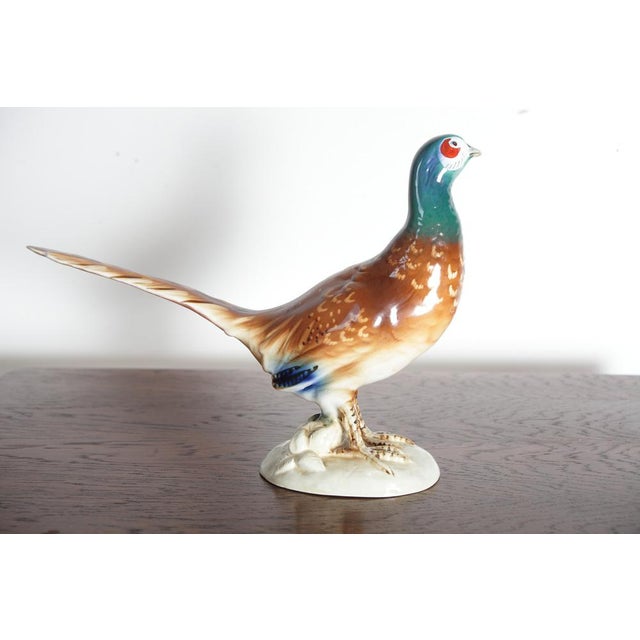 Perfect condition. Marked at the bottom. Height is 22, wide 32 cm. This piece has an attribution mark, I am sure that it...