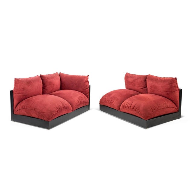 Down Modular Sofas by Carlo Bartoli for Rossi di Albizzate, 1973, Set of 3 For Sale - Image 9 of 13