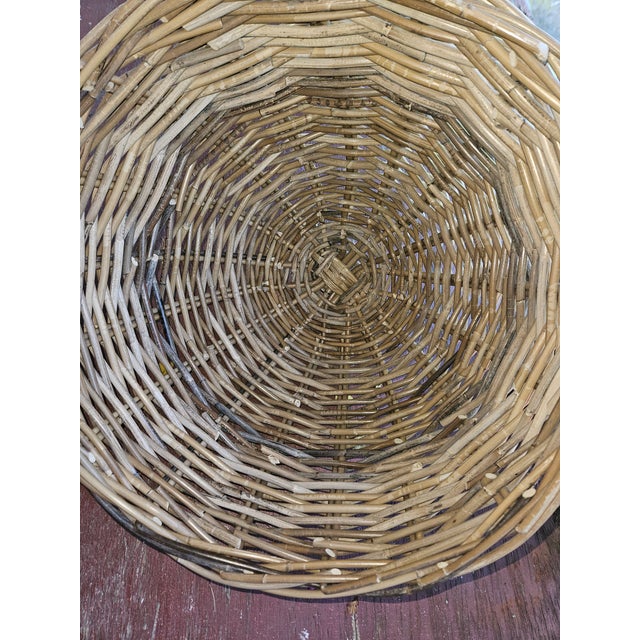 Large and Sturdy English Wicker Garden Cloche For Sale - Image 4 of 4