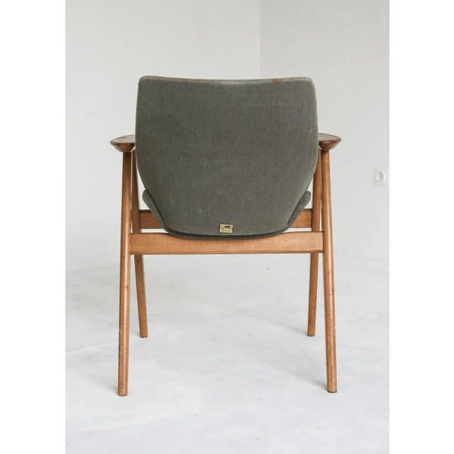 Vintage Early Shell Lupina Armchair by Niko Kralj For Sale - Image 9 of 12