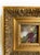Abstract "Burgundy and Green" 2026 Mini Painting by Jessalin Beutler With Vintage Frame For Sale - Image 3 of 3