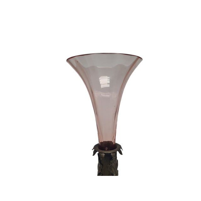 Austro-Hungarian Art Nouveau Flute Vase, 1890s For Sale - Image 11 of 18