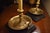 19th Century 19th Century Large English Brass Chamber Stick Lamps - a Pair For Sale - Image 5 of 8