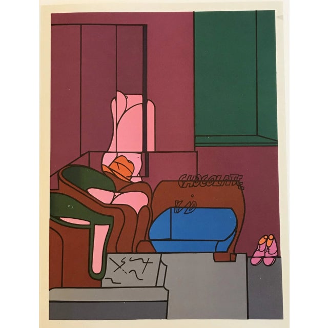 Artist: Adami Valerio Country: Italy Title: Untitled DM04188 Medium: Original Lithograph, unsigned Printed: 1970 in France...