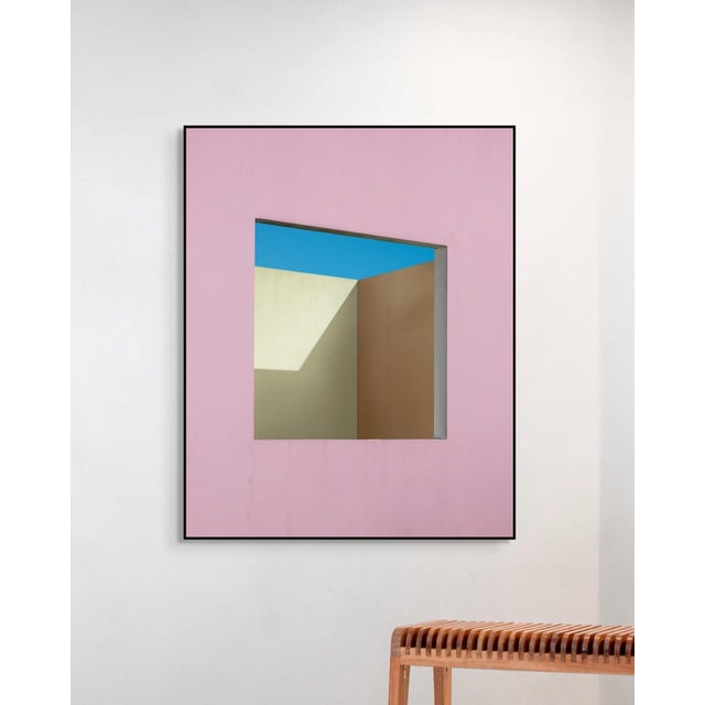 Exclusively available in the U.S. through ART AT HOME, Roofless VII by Marc Fischer presents a vivid architectural...