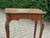 1860 French Artisan Louis XV Brown Marquetry Center Table-1 Pc For Sale - Image 14 of 17