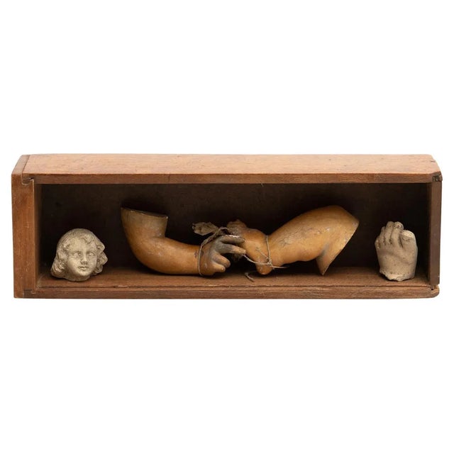 Cabinet of Curiosities Sculptural Artwork, 1950s For Sale - Image 12 of 12