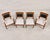 Set of Six French Directoire Style Dining Chairs Bronze Accents For Sale - Image 4 of 18