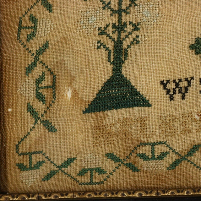 Antique Scottish Sampler, c.1840, by Helen Smith For Sale - Image 18 of 18