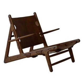 1950 Attributed to Borge Mogensen Hunting Chair for Frederica, Denmark For Sale
