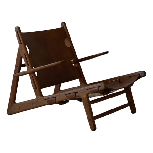 1950 Attributed to Borge Mogensen Hunting Chair for Frederica, Denmark For Sale