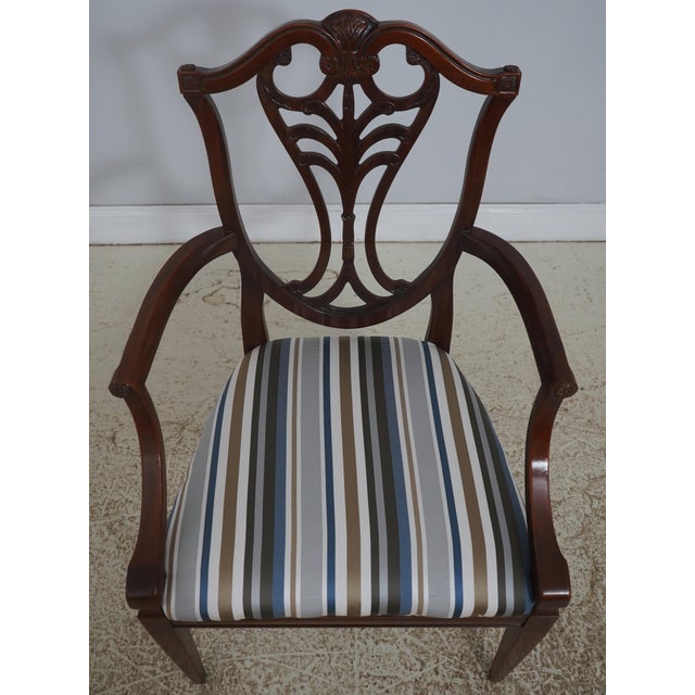 Age: Approx: 30 Years Old Details: Hepplewhite Style Nice Carved Details High Quality Construction Sheraton Style...