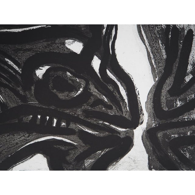 Bengt Lindstrom, Reptilian Character, Original Engraving For Sale - Image 4 of 5