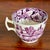 1920s Vintage Enoch Woods “Castles” Demitasse Cup in Purple For Sale - Image 5 of 10
