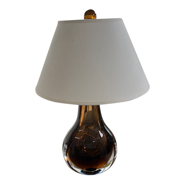 Italian Baker Furniture Sommerso Glass Table Lamp For Sale