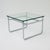 Mid-Century Bauhaus Coffee Table Chrome and Glass, France, 1980s For Sale - Image 11 of 11
