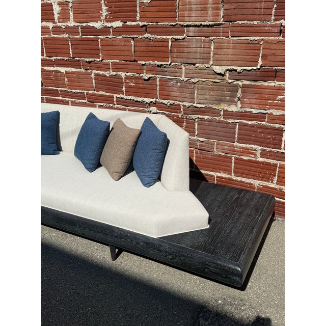 Adrian Pearsall Model 2006-S Platform Sofa Attributed to Adrian Pearsall for Craft Associates For Sale - Image 4 of 9