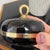 Black Vintage Van Cleef and Arpels Soap Dish With Soap- New For Sale - Image 8 of 8