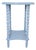 Round Spindle Leg Accent Table in Sheer Romance Blue For Sale