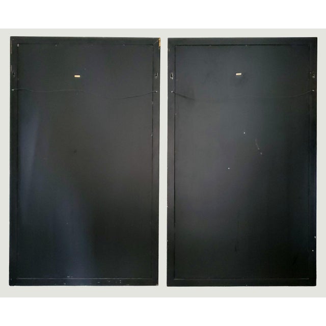 Paintings Leopard & Cheetah - Extra Large Trompe l'Oeil Pair For Sale - Image 18 of 18