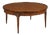 Marseille Round Cocktail Table in Brown For Sale