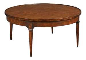 Marseille Round Cocktail Table in Brown