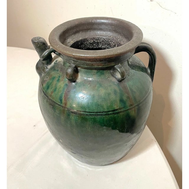 Up for sale is a rare antique handmade 18th century Chinese terra-cotta wine jug. It's made with a gorgeous silhouette and...